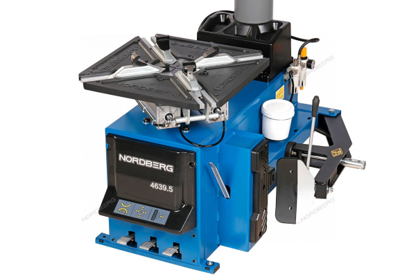 Станок шиномонтажный полуавтомат односкоростной зажимы 13-26" 220 В синий/серый NORDBERG 4639,5 220