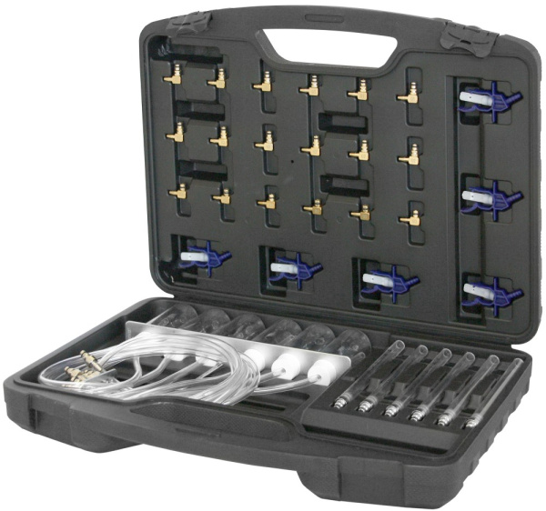 Приспособление для проверки работы дизельных форсунок системы Common Rail Thorvik DFMS (в наборе)