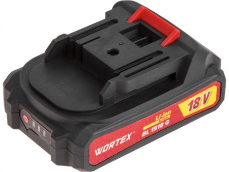 Аккум. дрель-шуруповерт WORTEX BD 1815-1 DLi в чем. ALL1 XLT БЕСЩЕТ, 18 В, 50 Н*м, 1х1.5 А*ч, БЗП 10