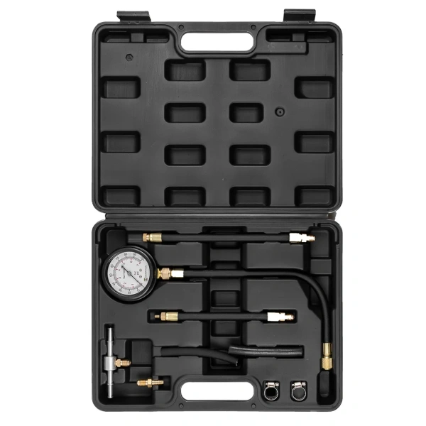 Манометр для измерения давления топлива в комплекте с переходниками