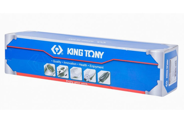 Набор комбинированных удлиненных ключей, 8-24 мм, чехол из теторона, 11 предметов KING TONY 12A1MRN