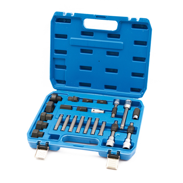 Набор съемников шкивов генератора ROSSVIK ST077 (24 предмета)