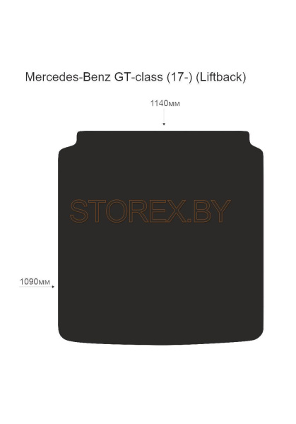 Mercedes-Benz GT-class (17-) (Liftback) Багажник copy