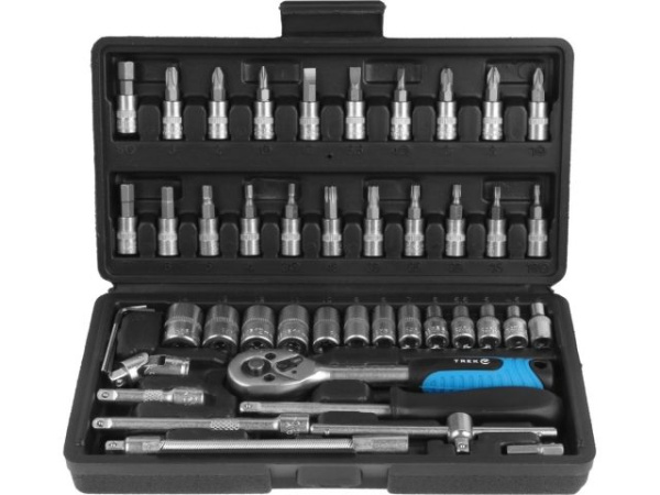 Набор головок и бит 46пр. TREK