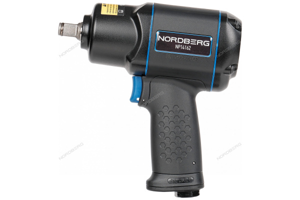 Пневмогайковерт ударный NORDBERG NP14162 (1/2", 1620Нм)