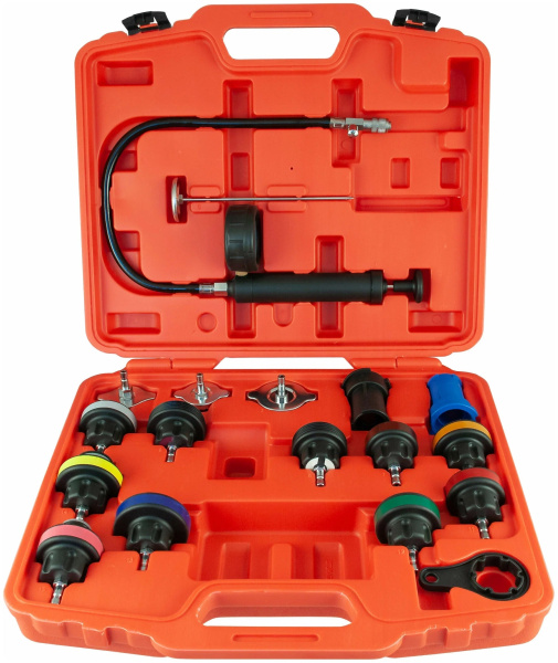 Набор для тестирования герметичности системы охлаждения Thorvik RPTS18