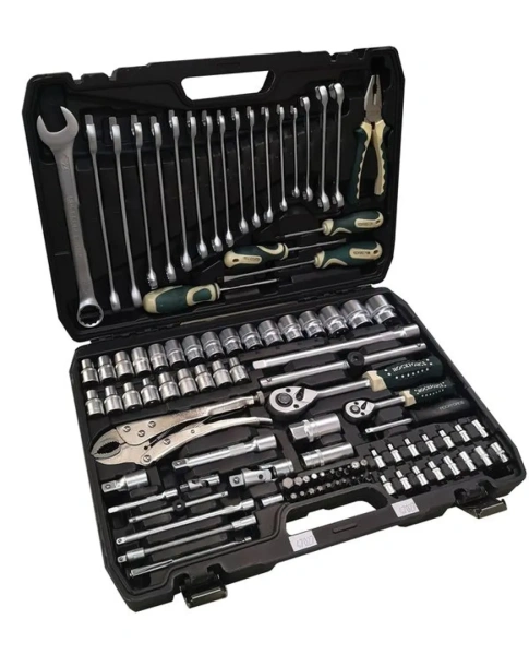 Набор инструментов 101пр., 1/4''1/2''(6гр.)(4-32мм)