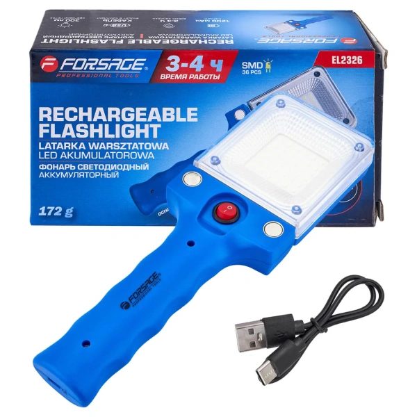 Фонарь светодиодный аккумуляторный