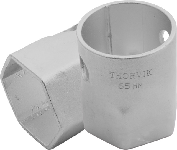 Thorvik BS6P65 Ключ трубчатый ступичный шестигранный, 65 мм