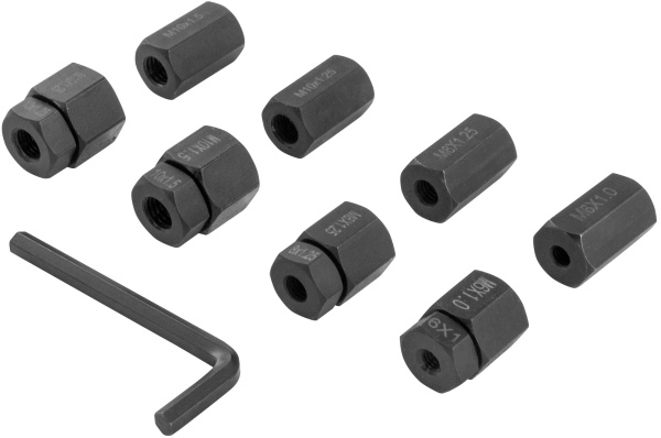 Набор шпильковертов SRIS9  М6-М10, 9 предметов Thorvik THK-9932