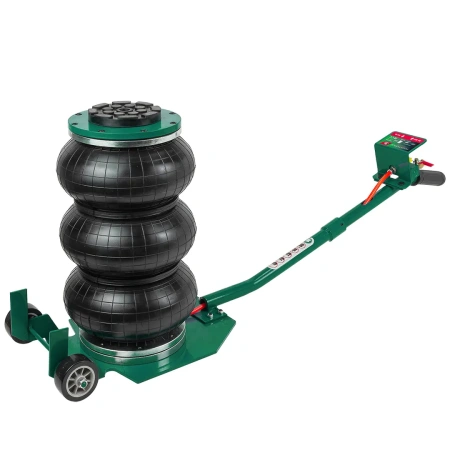 Домкрат подкатной пневматический 3т (h min-145мм,h max-400мм,Ø-255мм)