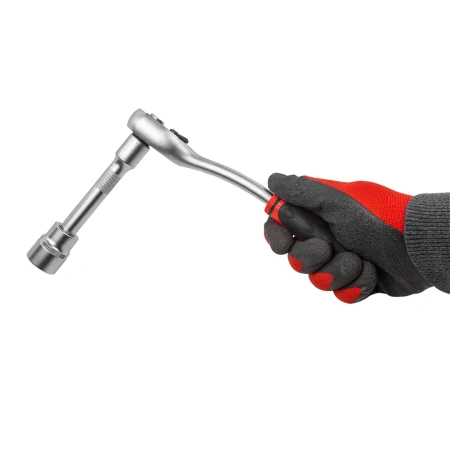 Набор инструментов, головки с трещоткой и удлинителем, набор 12пр., 1/2''(10-15, 17, 19, 21, 24мм.)