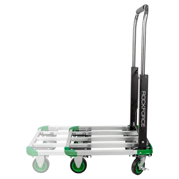 Тележка платформенная ручная складная (г/п 150кг, 710х410-рабочая площадка, 100мм-Ø колес)