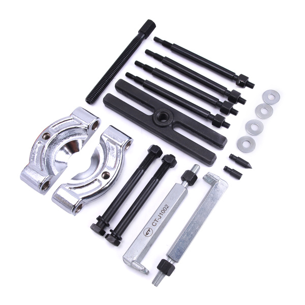 Набор съемников подшипников малых диаметров 15-58 мм двухлапый и сепараторного типа Car-Tool CT-J1002