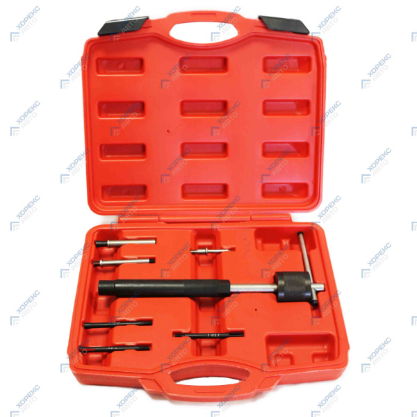 Съемники для демонтажа заломанных свечей накаливания (7 предметов) Хорекс Авто HZ 25.1.117S