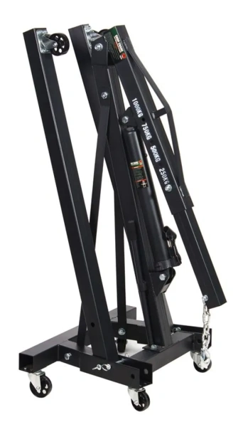 Кран гидравлический, 1т складной, (высота подъема 2200мм, длина стрелы: 870-1140мм)