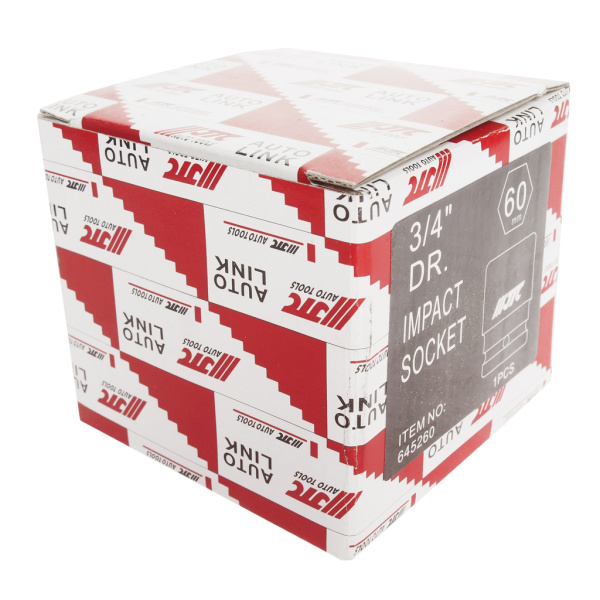 Головка торцевая ударная JTC 645260 (3/4", 60 мм, L=80 мм)