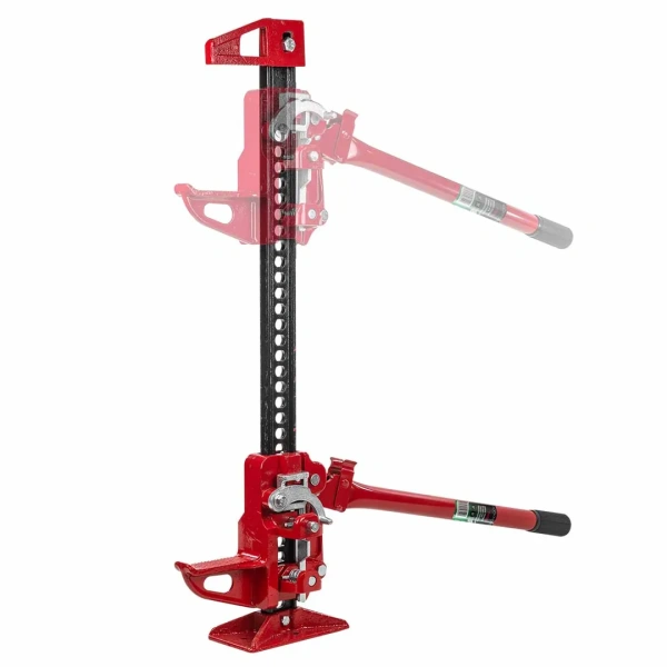 Домкрат реечный 3т 33''(высота подхвата - 155мм, высота подъема - 700мм)