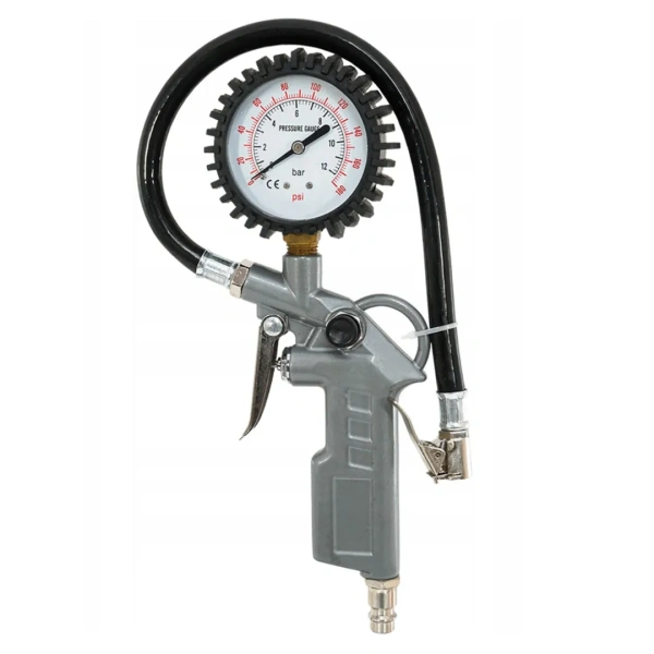 Набор пневмоинструмента 5пр.(краскопульт-сопло 1.5мм,обдувочник,подкачка,промывка+шланг 5м)