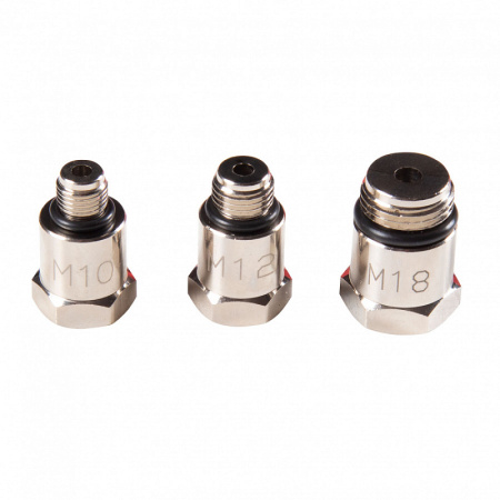 Манометры для проверки ЦПГ бензиновых двигателей МАСТАК 120-60006C, кейс, 6 предметов