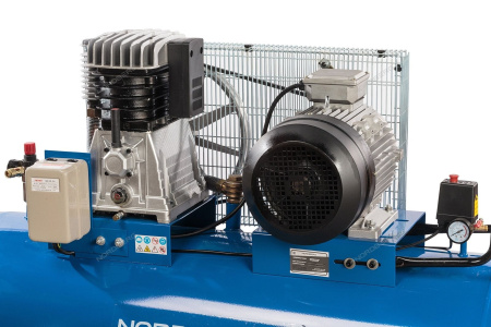 Компрессор поршневой с ременным приводом, объем 300 л NORDBERG ECO NCE300/1050