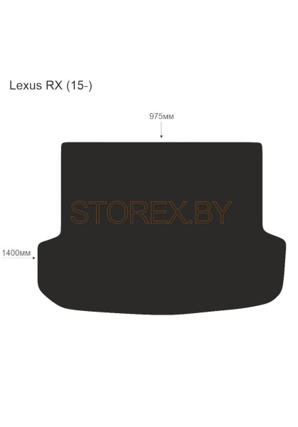 Lexus RX (15-) Багажник copy