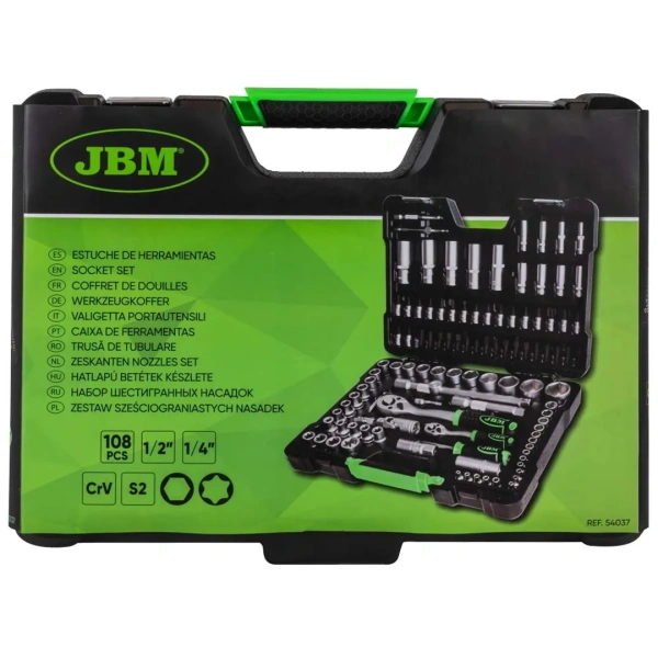 Набор инструментов 108пр.1/4''1/2''(6гр.)(4-32мм)