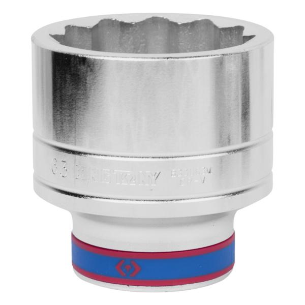 Головка торцевая стандартная двенадцатигранная 1" 63 мм KING TONY 833063M