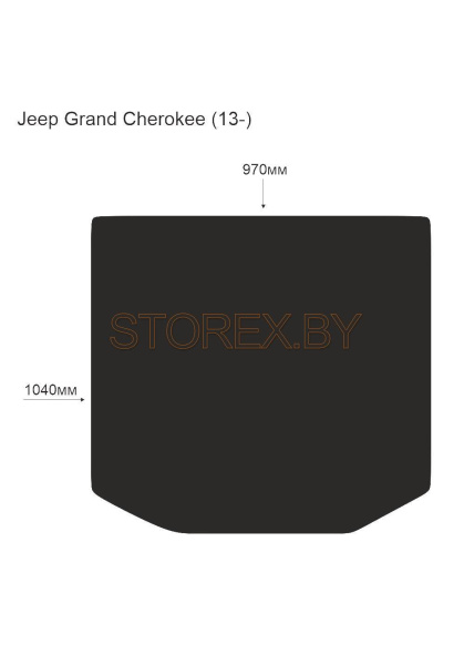 Jeep Grand Cherokee (13-) Багажник copy