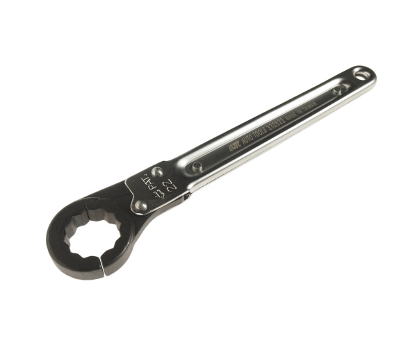 Ключ раскрывающийся 12-ти гранный с трещоткой JTC 332522 (22 мм, L=225 мм)