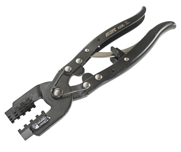 Съемник хомутов с фиксатором универсальный JTC 4296 (22-55 мм, 243 мм, клещи)