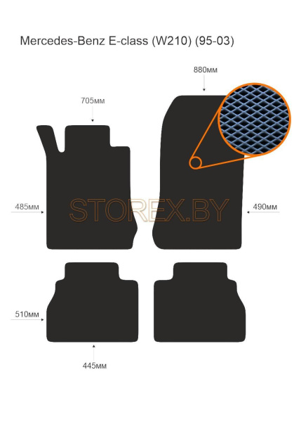 Mercedes-Benz E-class (W210) (95-03) copy