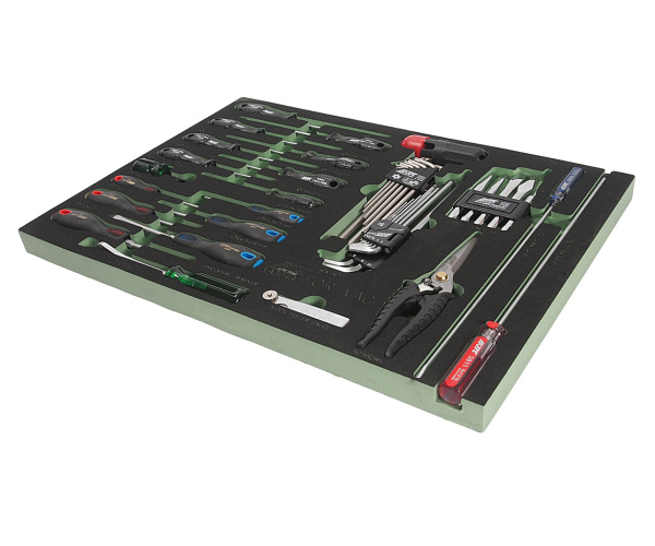 Набор инструментов слесарно-монтажный JTC VA3043 (VAG, 43 предмета  в ложементе)