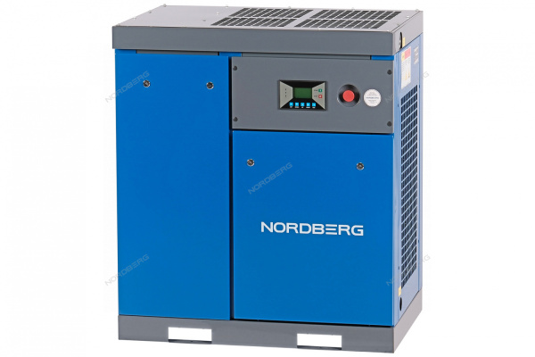 Компрессор винтовой NORDBERG NCB30 (22 кВт, 10 бар, 3085 л/мин, IP23, без ресивера)