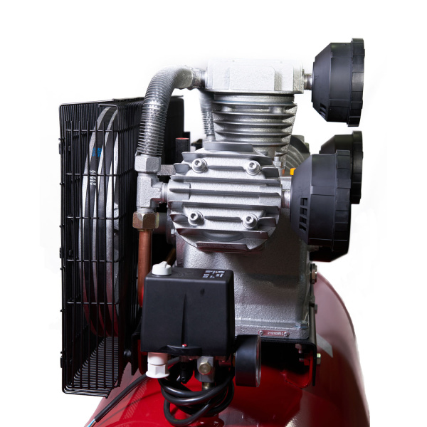 Компрессор ROSSVIK СБ4/Ф-270.LB75 (950 л/мин, 10 бар, ресивер 270 л, 380 В/5,5 кВ, RAL3001 красный)