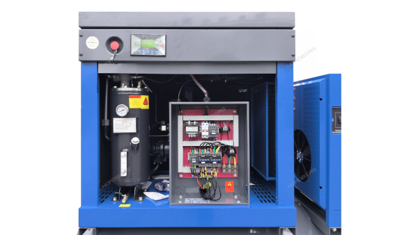 Компрессор винтовой NORDBERG NCB20RD (15 кВт, 10 бар, 2150 л/мин, ресивер 410 л, IP23, осушитель)