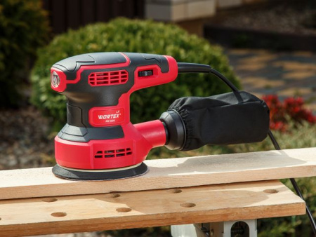 Эксцентриковая шлифмашина WORTEX LX RS 1230 в кор. 280 Вт, 125 мм, 6000-13000 об/мин