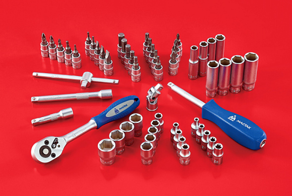 Набор инструментов универсальный, 56 предметов МАСТАК 01-056C