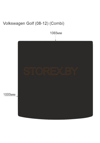 Volkswagen Golf (08-12) (Combi) Багажник copy