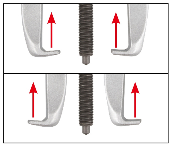 Съемник подшипников 2-х захватный 240 мм KING TONY 7962B-10