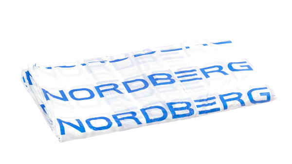 Пакеты для шин 100 шт ПНД 110х110 см 15 мкм белый с логотипом NORDBERG NTSB1115W