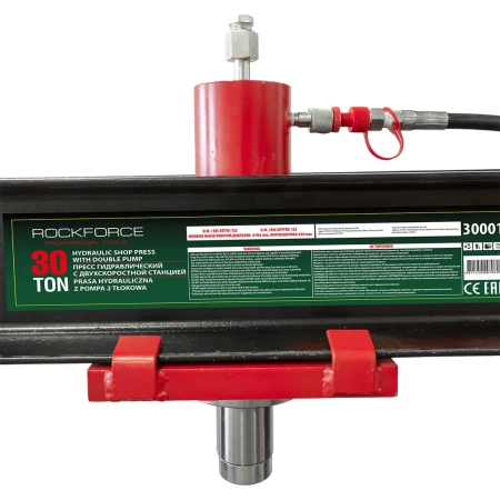 Пресс гидравлический напольный 30т(рабочая высота: 0-965мм, рабочая ширина: 630мм,вес 122кг)