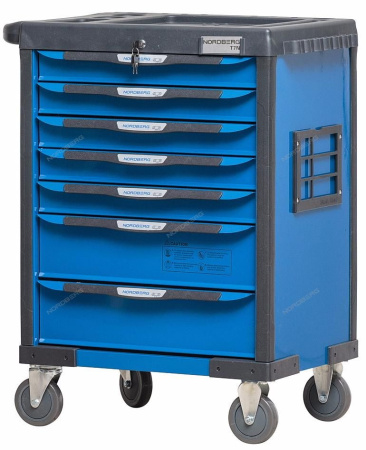 Тележка инструментальная 7 ящиков NORDBERG T7N