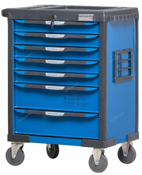 Тележка инструментальная 7 ящиков NORDBERG T7N