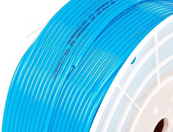 Шланг-трубка воздушный PU диам. 4х6мм 1м. NORDBERG HT0406PU