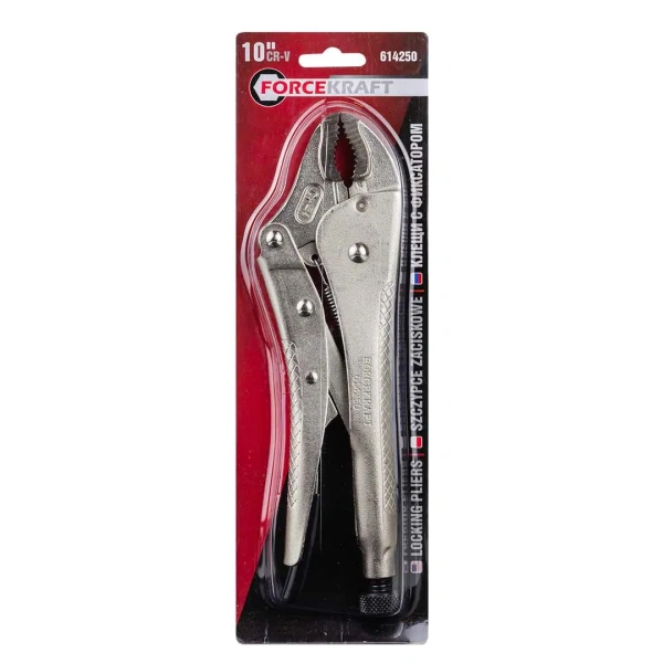 Зажим гейферный ''овальными губками''''Profi''10''-250мм, в блистер