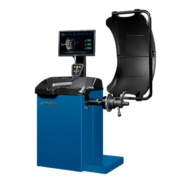 Станок балансировочный ROSSVIK VT-63 (220 В, LCD, лазер, эл. линейка, УЗ)