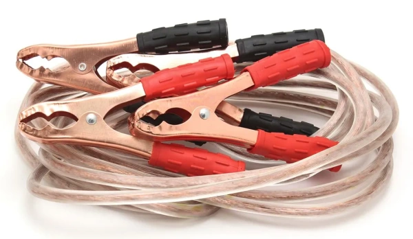 Стартовые провода КВС-800AMP прозрачная изоляция в сумке