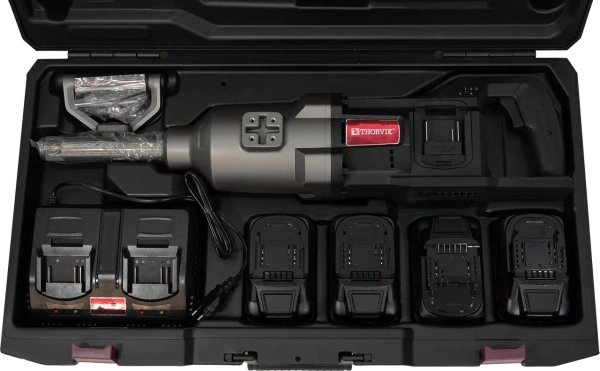 Гайковерт аккумуляторный THORVIK BWI4054, 1"DR, 40В, 4000 Нм