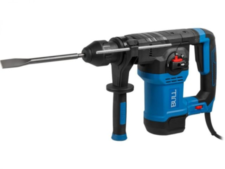 Перфоратор BULL BH 3201 в чем. 1500 Вт, 1-7 Дж, 32 мм, 4 реж. + 2 зуб., 3 сверла, SDS-plus, рег. об.